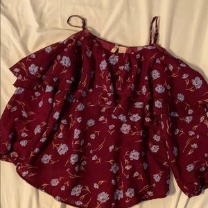 Off the shoulder top